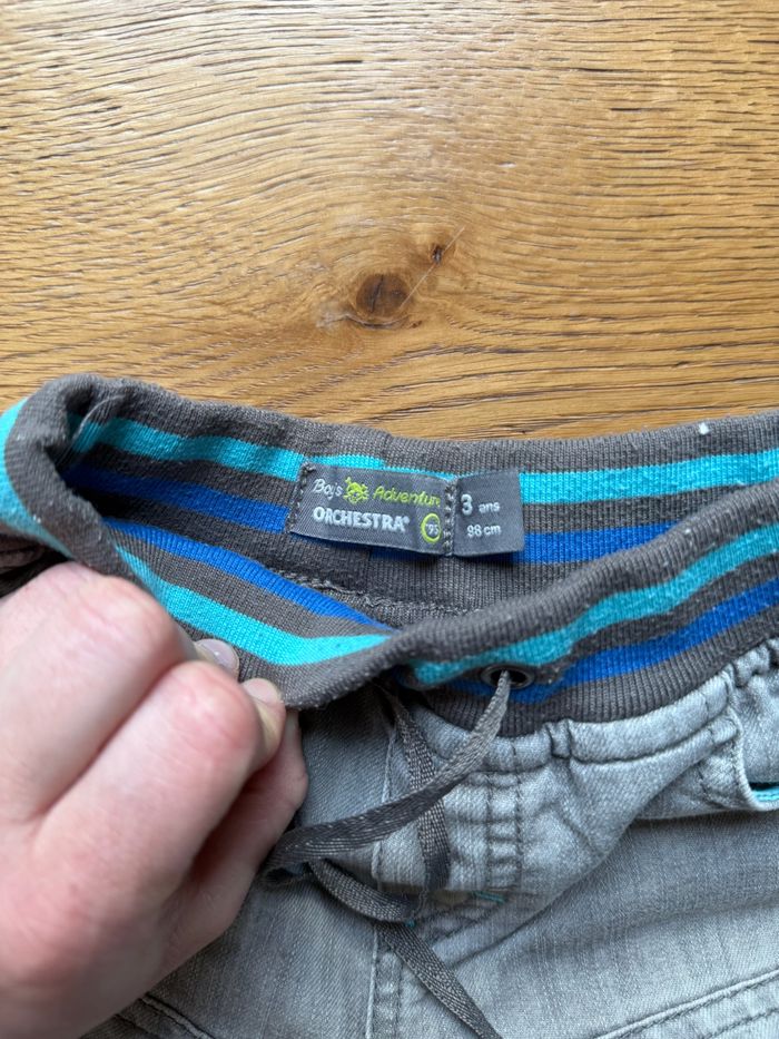 Pantacourt / Bermuda garçon – Orchestra 👖 Taille : 3 ans Couleur : gris Très bon état - photo numéro 3