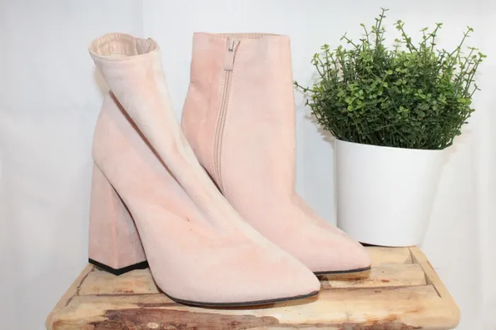 Bottines rose