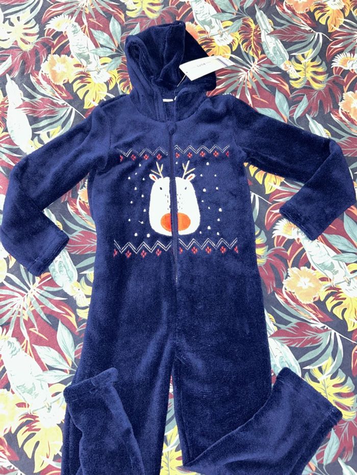 Surpyjama combinaison polaire mixte Renne hiver Eldys