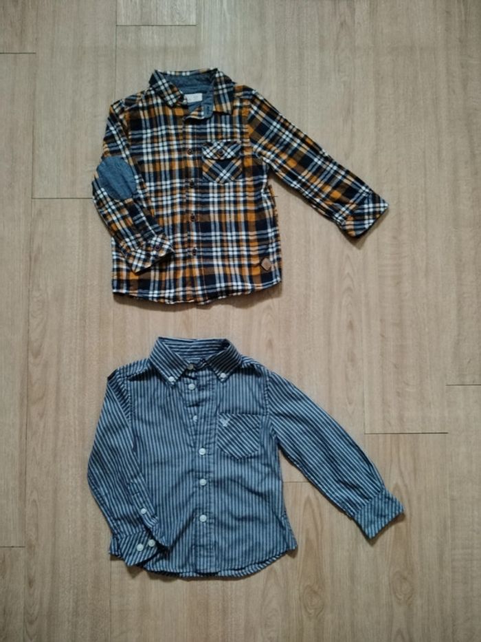 Lot 2 chemises 3 ans