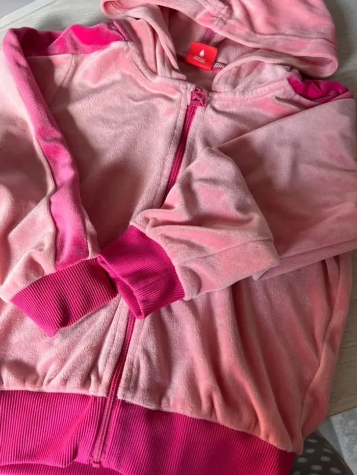 Jolie veste peau de pêche Puma 4 ans rose - photo numéro 3