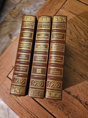 3 livres 📚 romans vintage