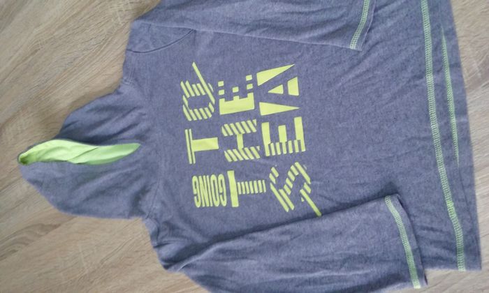 sweat fin capuche enfant