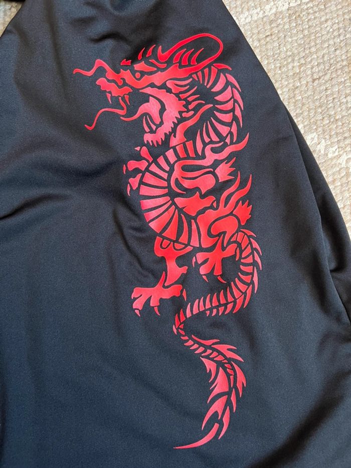 Sublime robe longue moulante 🐉 vintage Goth 90s - Taille S - photo numéro 9