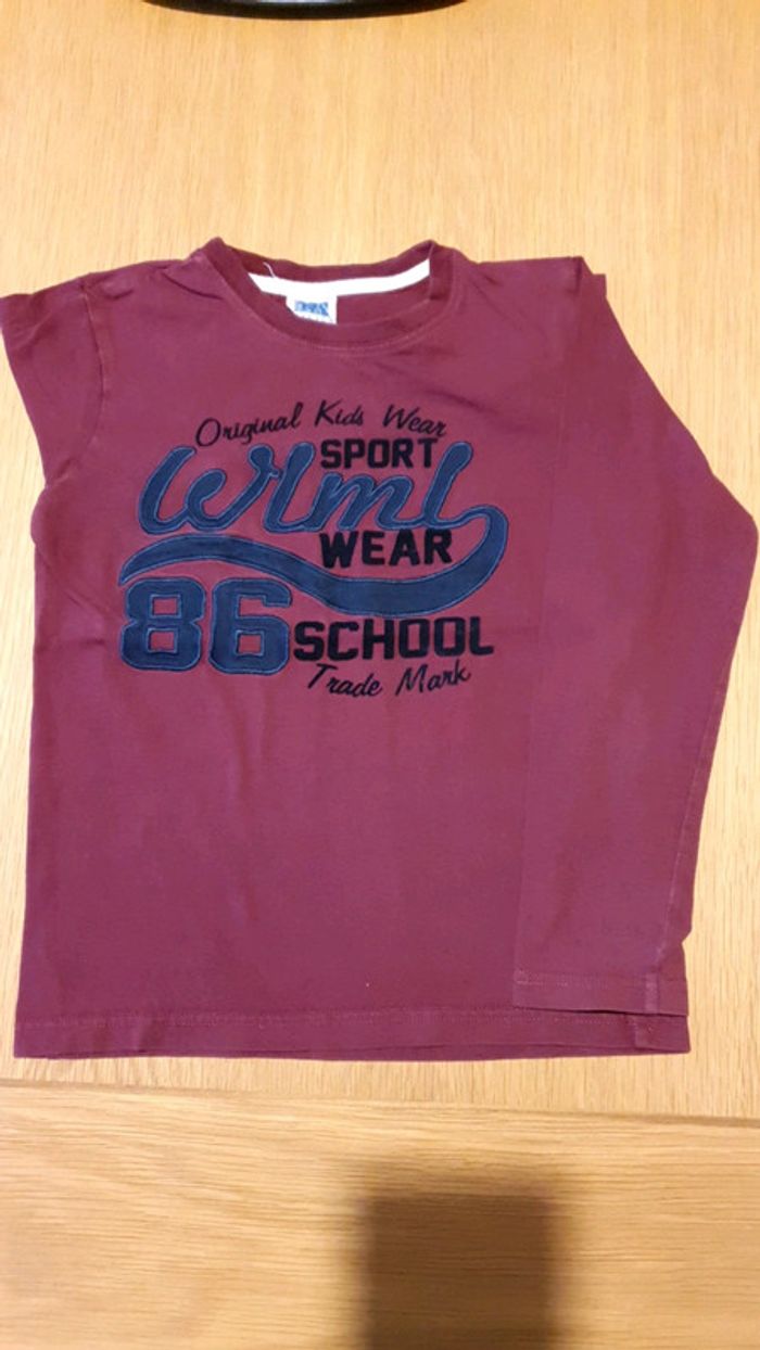 T-shirt longue manches