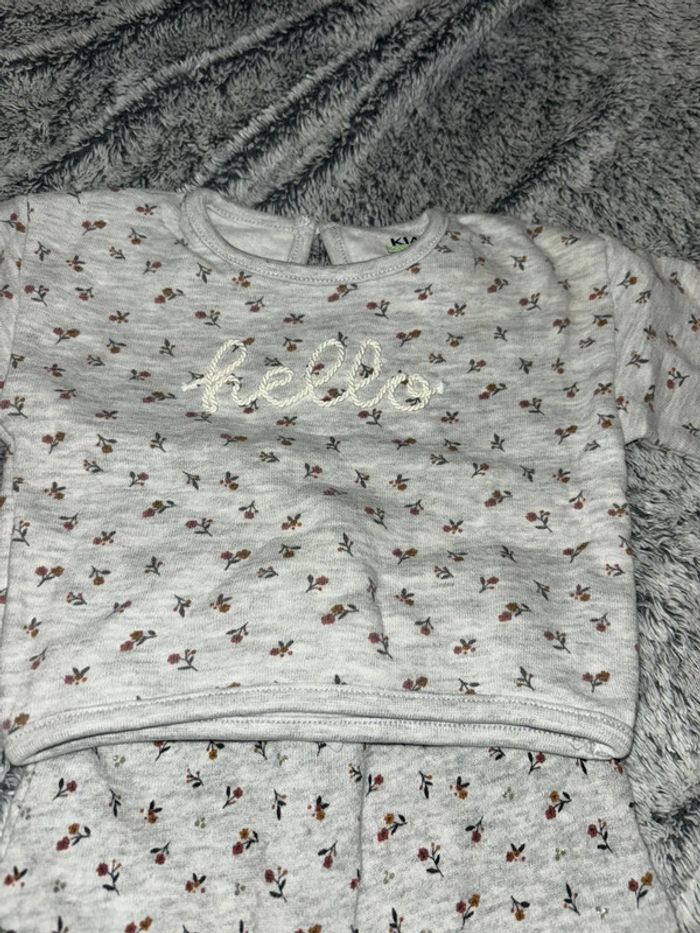 Ensemble pantalon + sweat fille - photo numéro 2