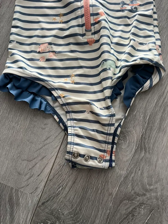 Maillot de bain bébé anti uv 36 mois fille - photo numéro 2
