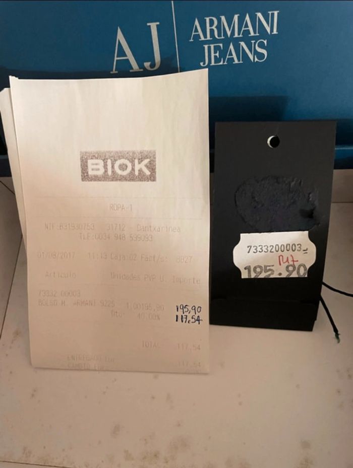 Sac Armani jeans - photo numéro 5