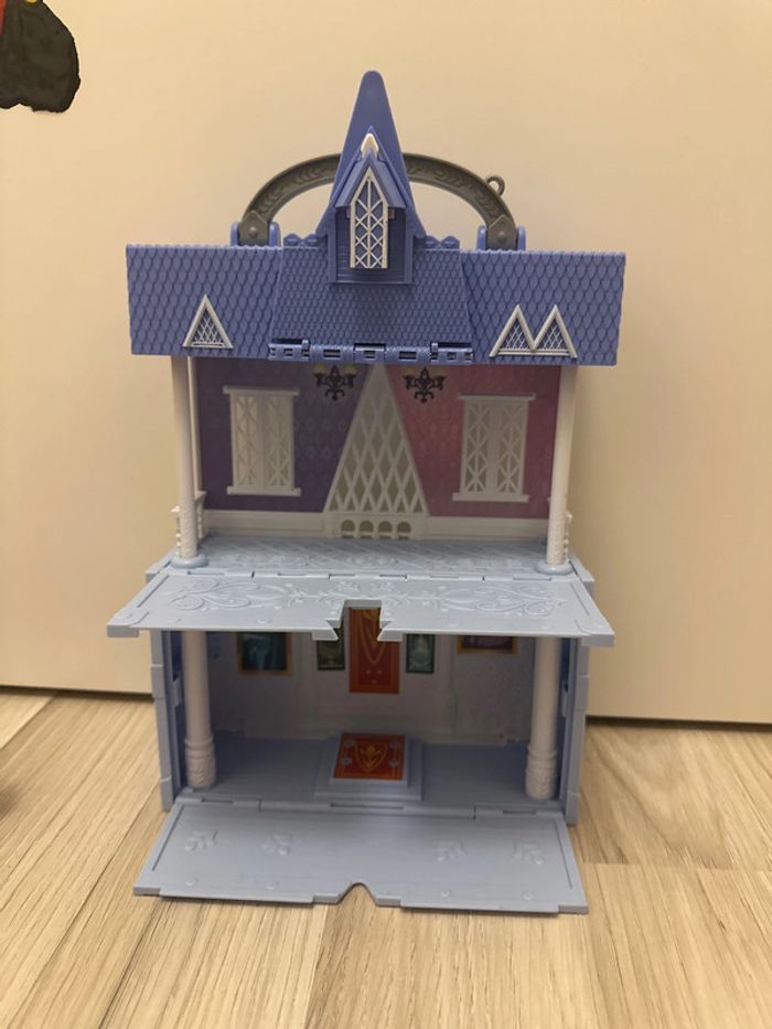 Style polly pocket château reine des neiges - photo numéro 6