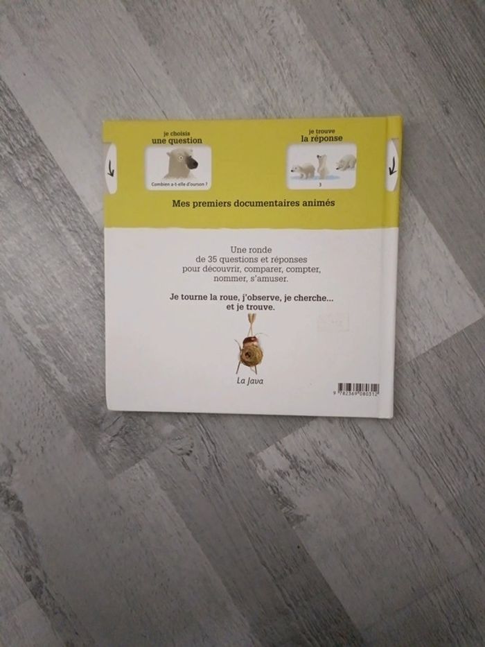 Livre lecture active les animaux et leurs petits - photo numéro 2