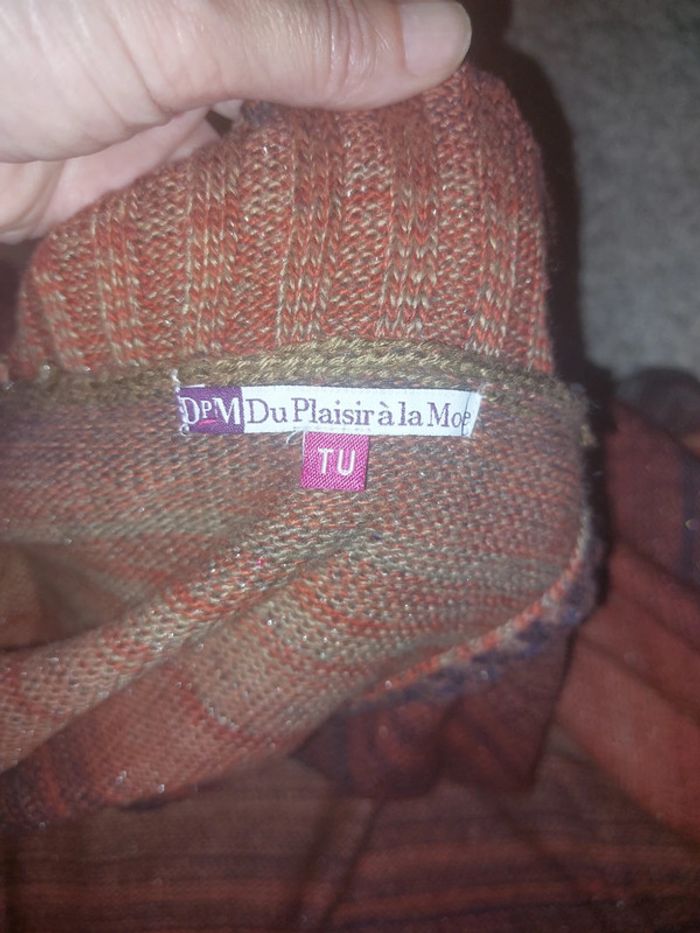 poncho couleur automne - photo numéro 9