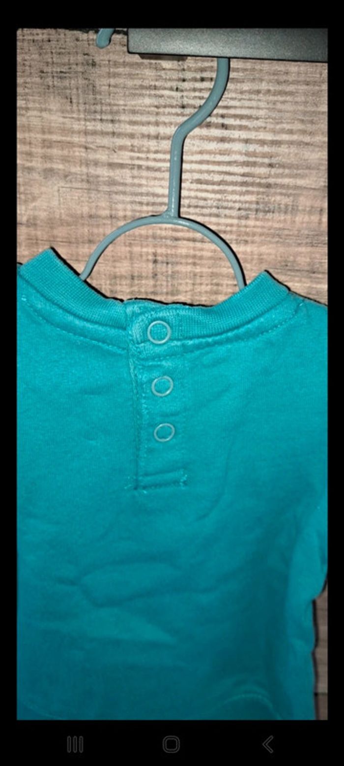 Sweat bleu Orchestra 3 mois - photo numéro 5