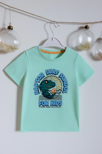 🦖 t-shirt dinosaure  coton biologique trop mignon, taille 6 ans 🥰