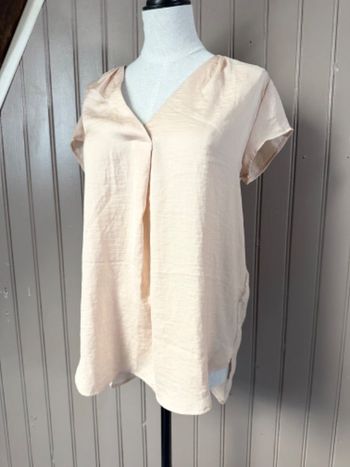 Blouse abricot