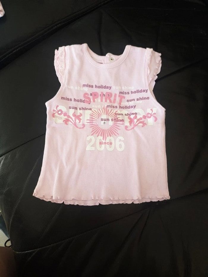 Tee-shirt 12 mois fille