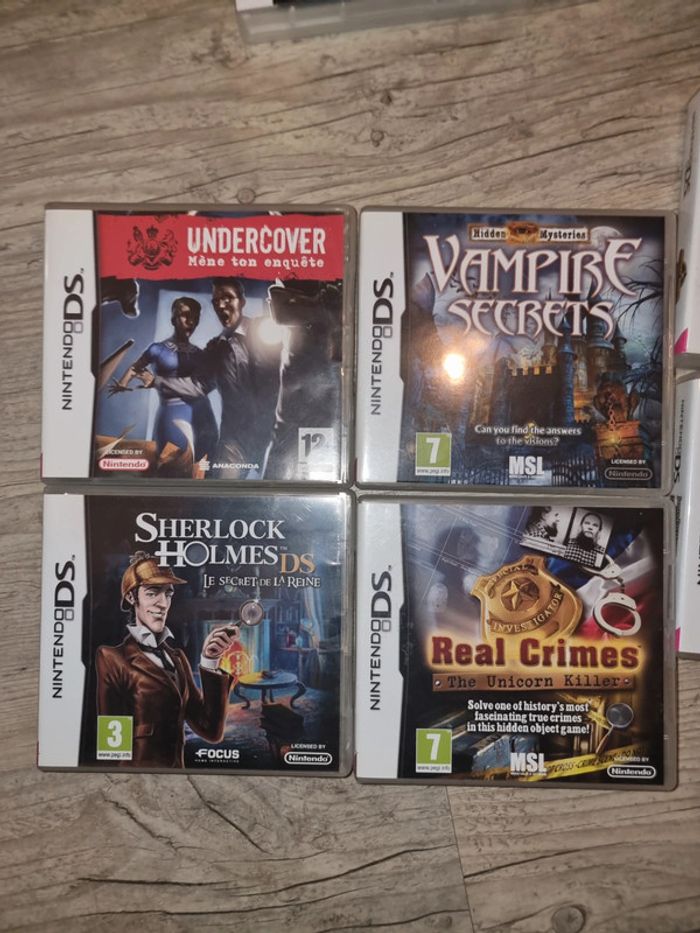 Jeux Nintendo ds mystère