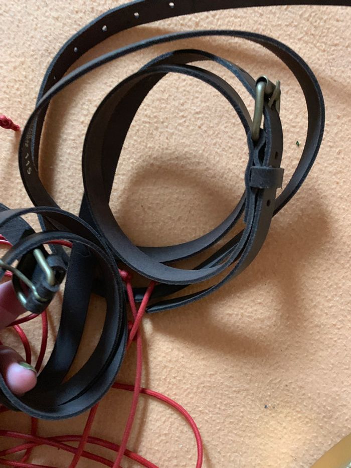 lot de 3 ceintures vintage - photo numéro 4