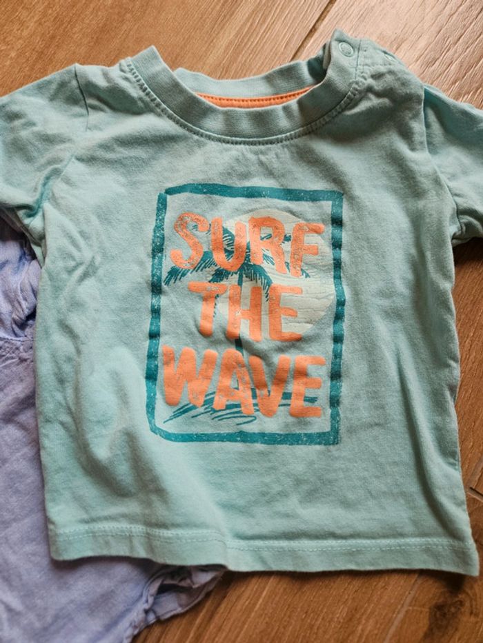 Lot t-shirt bébé - photo numéro 3
