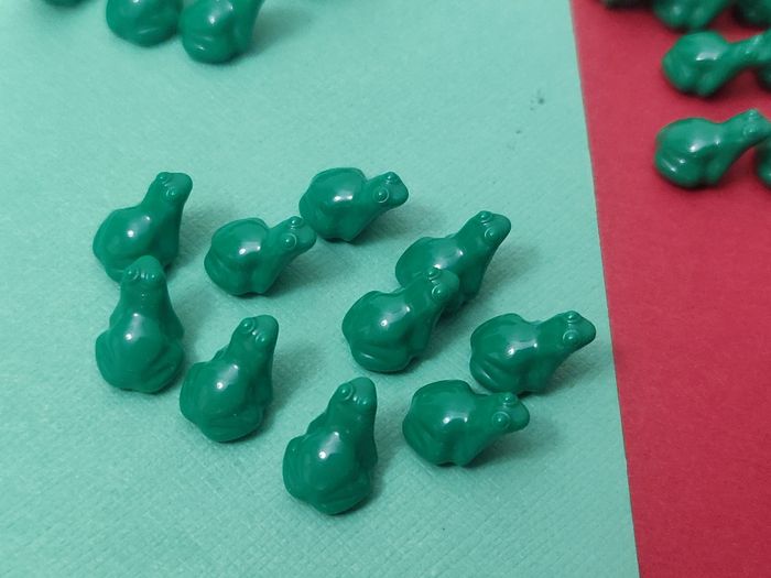 Lot 60 grenouilles vertes Lego - en parfait état - vrai Lego - photo numéro 5