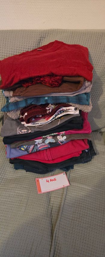 20pcs fille hiver 4ans