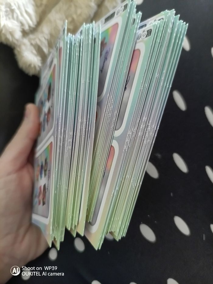 Lot 200 cartes Leclerc dysney 2025, soit 50 pochettes - photo numéro 2