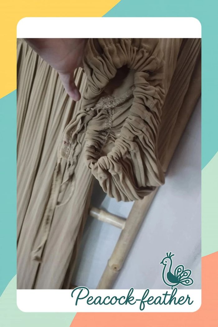 Robe longue beige TU - photo numéro 7