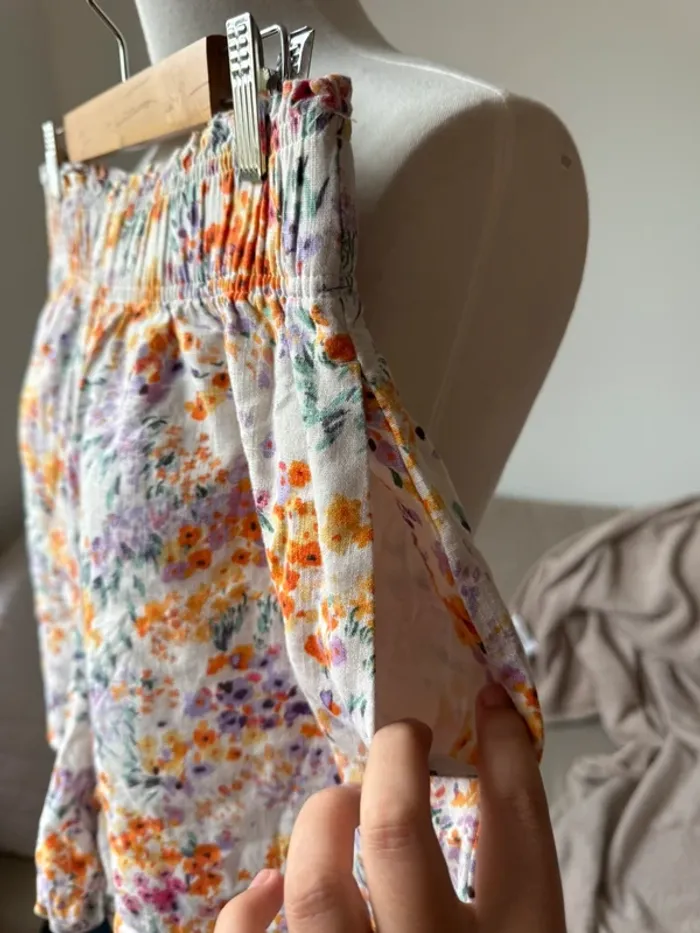 Joli short fleuri H&M M/38 - photo numéro 3