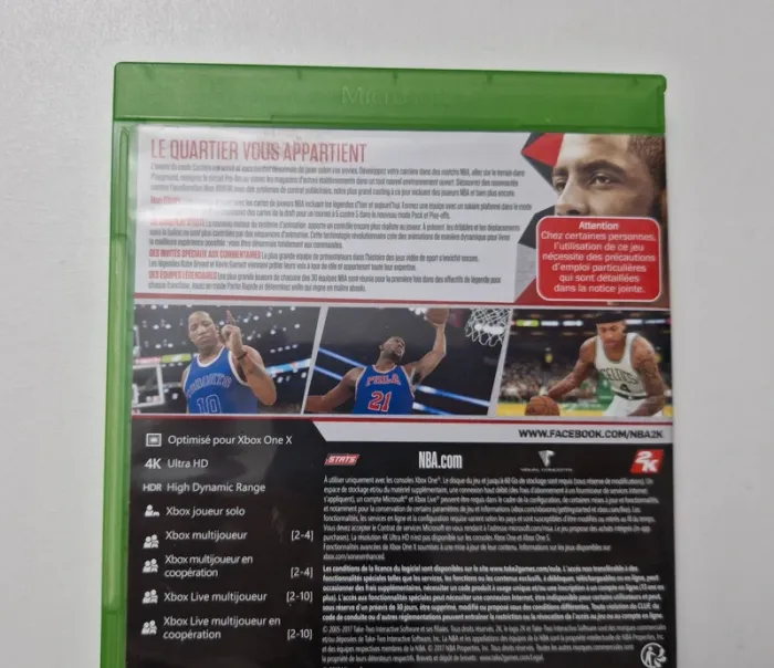 Jeux Xbox One Nba 2k18 - photo numéro 4