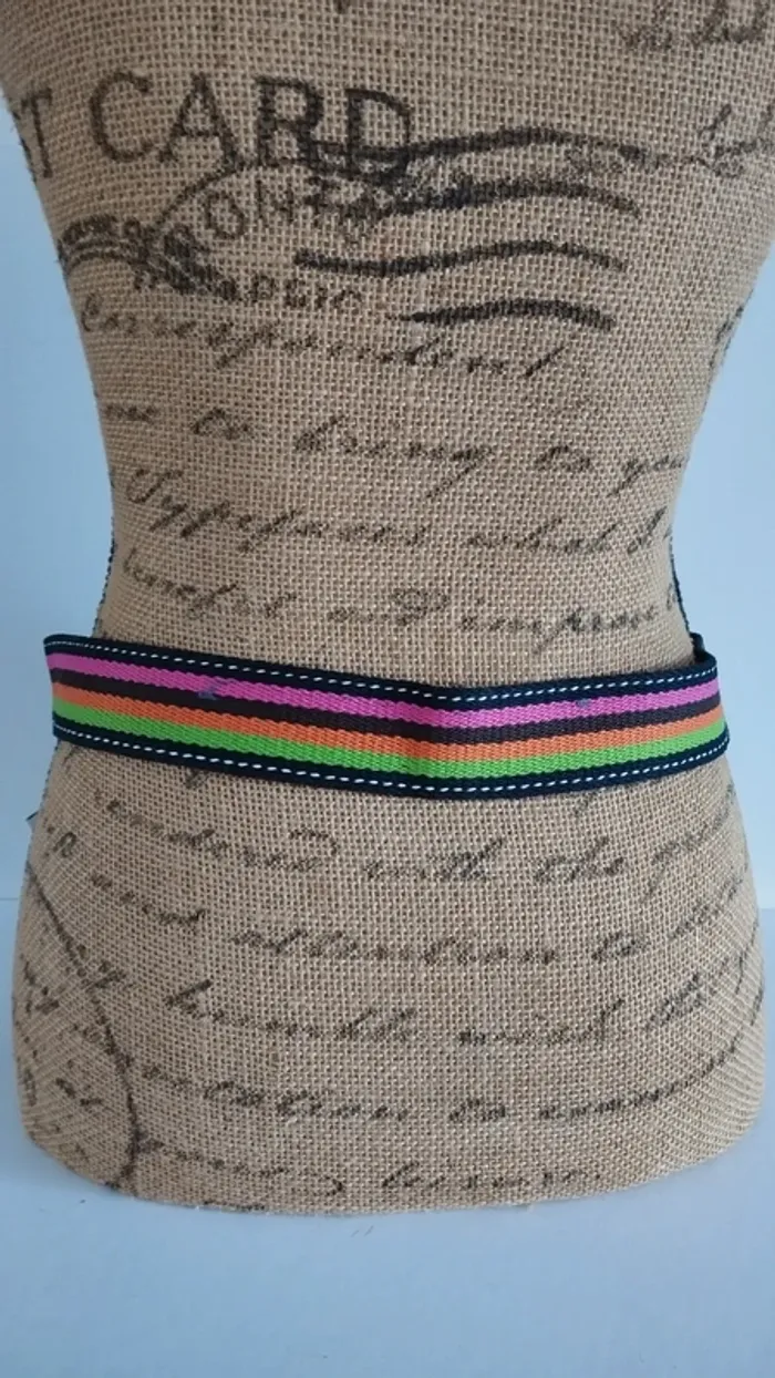 Ceinture multicolore ajustable - photo numéro 10