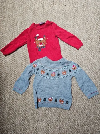 Lot pull 24M Noël