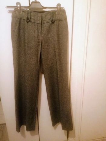 🌸Pantalon laine tweed gris Taille 36 "Promod" 🌸