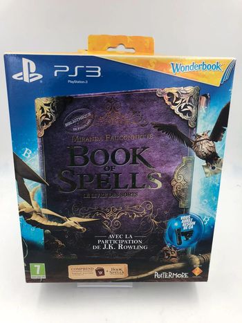 Coffret Book of Speels Harry Potter le livre des sorts / Jeu + Steelbook sur console PlayStation 3
