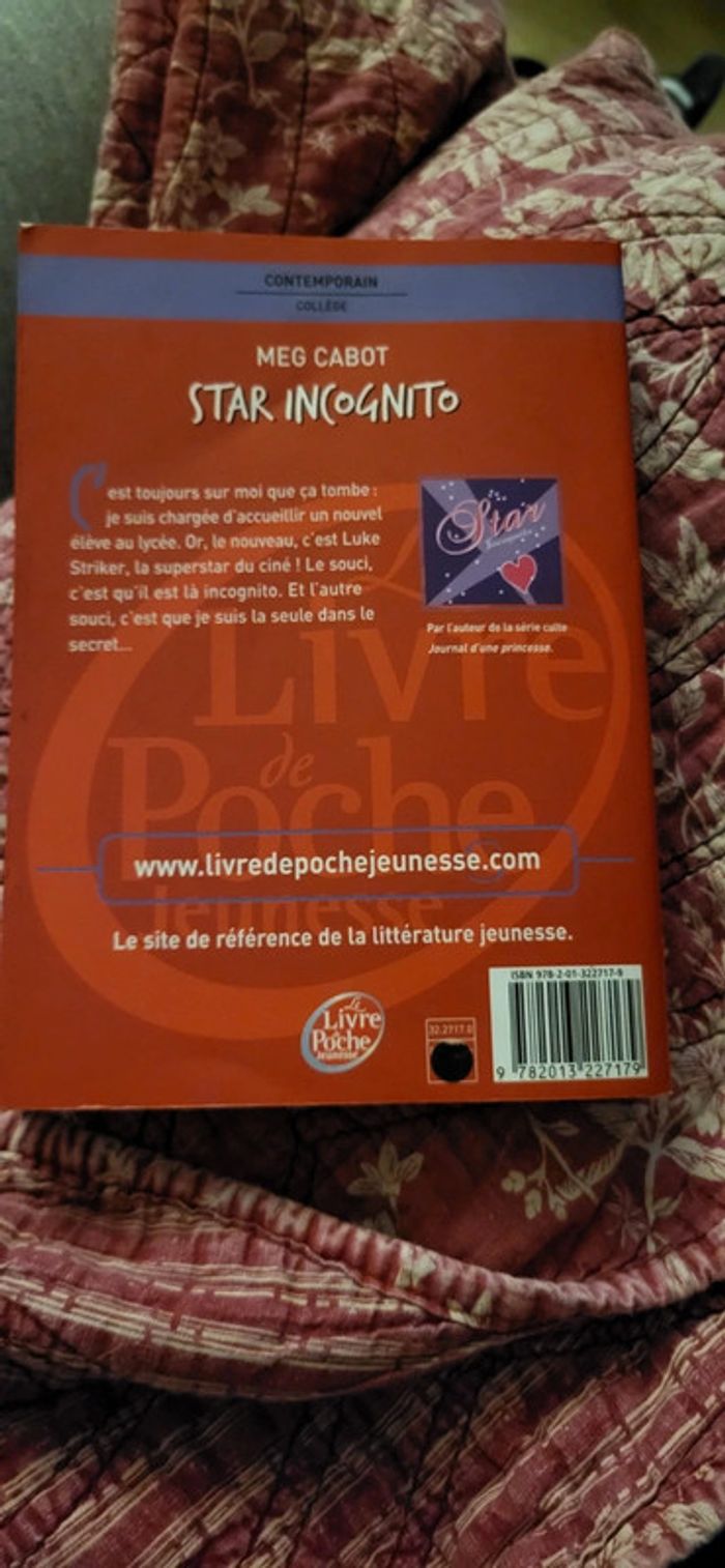 Livre star incognito - photo numéro 2