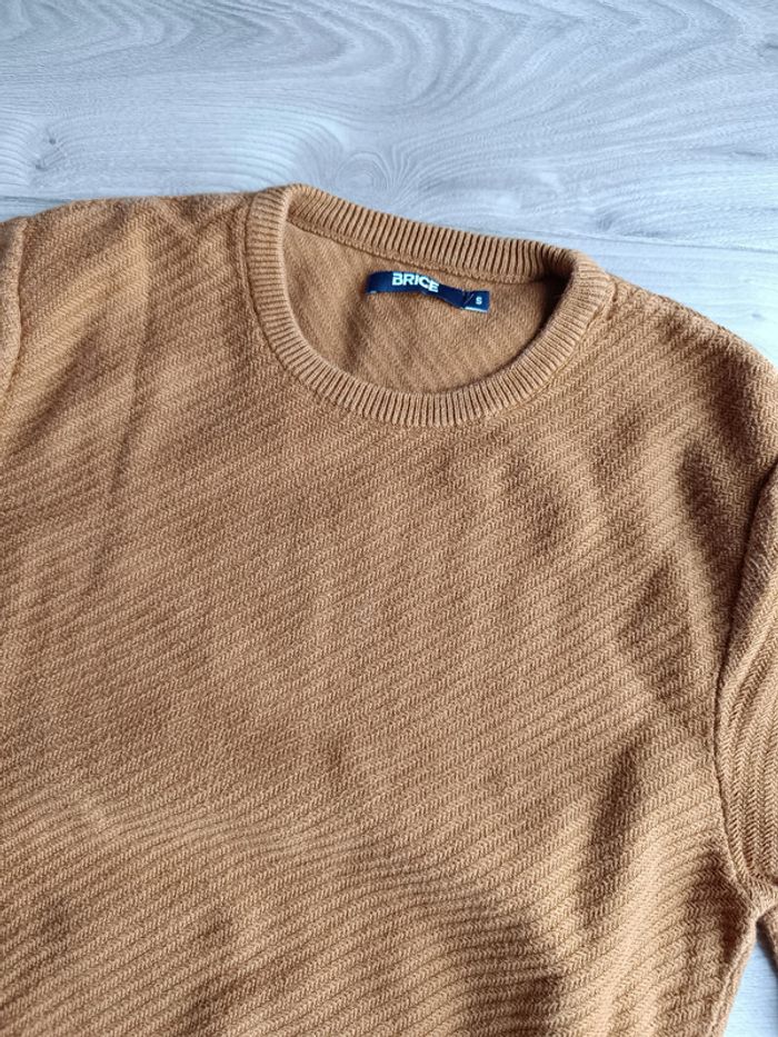 Pull Brice Camel taille S - photo numéro 2