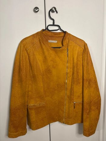 🌺veste moutarde Armand Thiery daim🌺