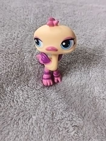 Figurine petshop autruche 1416 hasbro 2007