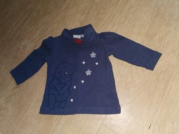 Pull col roulè winnie l'ourson disney 3mois