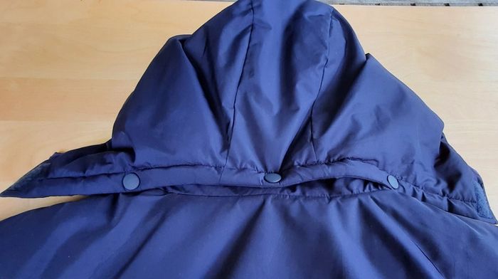 Doudoune femme bleu marine Errea, taille L/40 - photo numéro 4