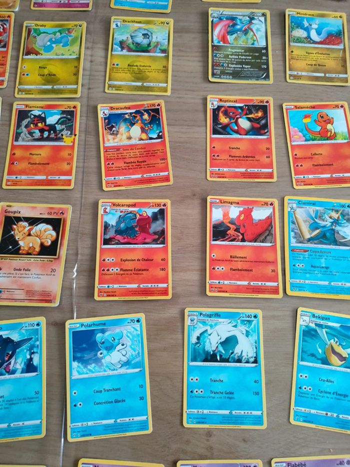 Lot 103 cartes + 5 énergies Pokémon - photo numéro 7