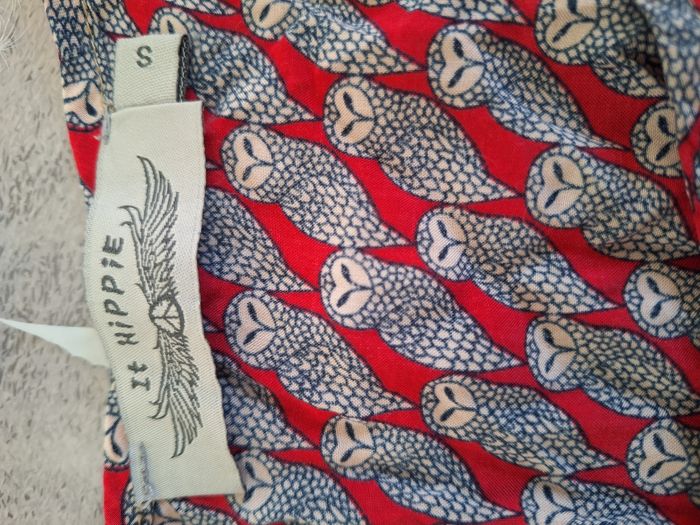 Débardeur femme motifs chouette it hippie - photo numéro 4