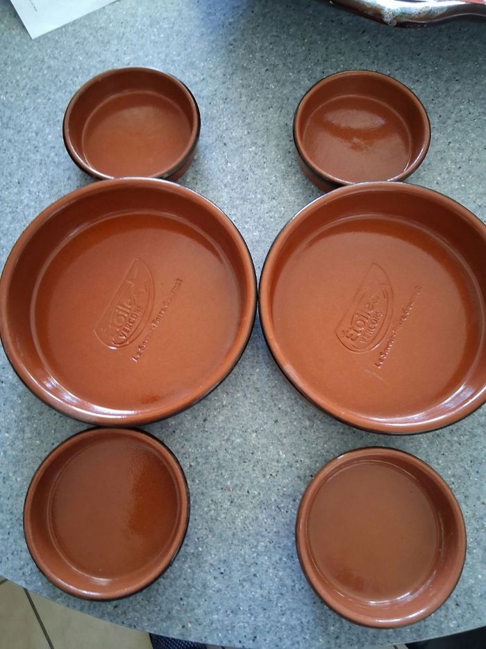 Service crème brûler 6 pieces