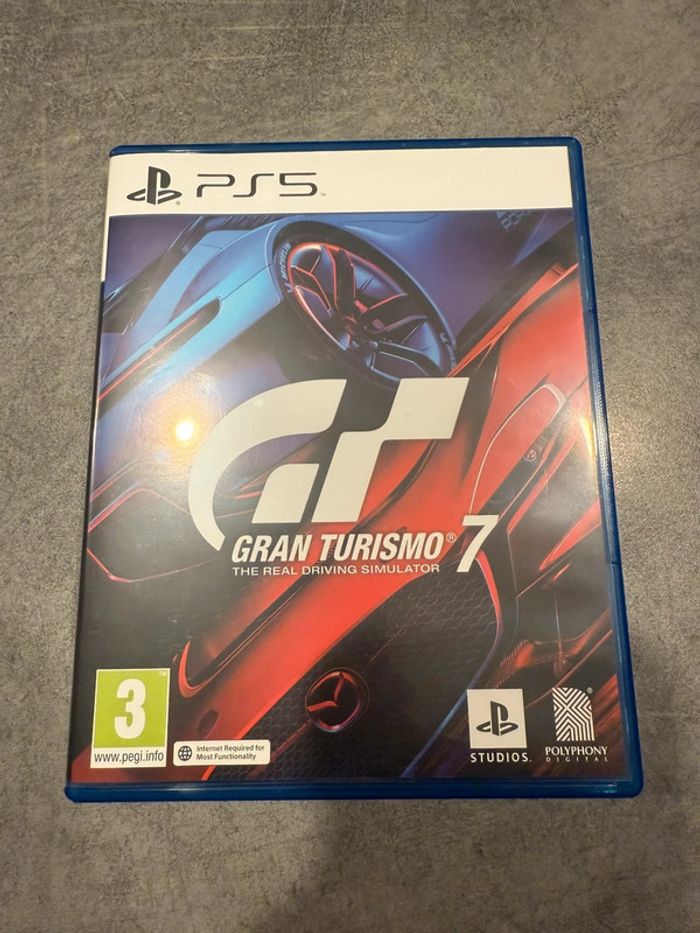 Jeux PS5 grand turismo 7