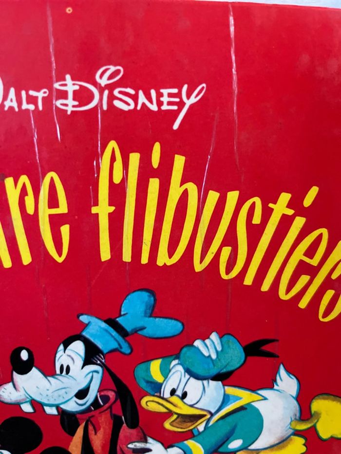 Livre vintage Walt Disney Les quatre flibustiers - photo numéro 2