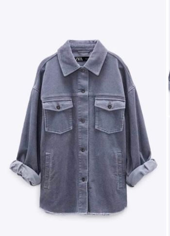 surchemise côtelé zara taille xs