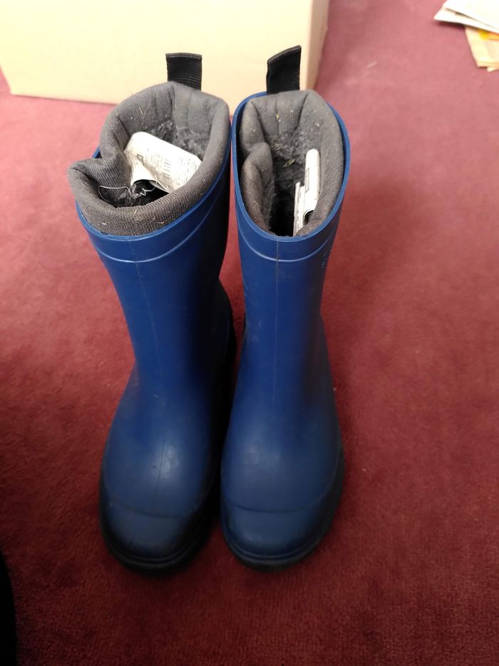 Bottes pluie, chaudes, décathlon