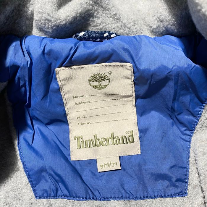 Veste chaude doudoune timberland neuve - 9 mois  - 71 cm - photo numéro 7