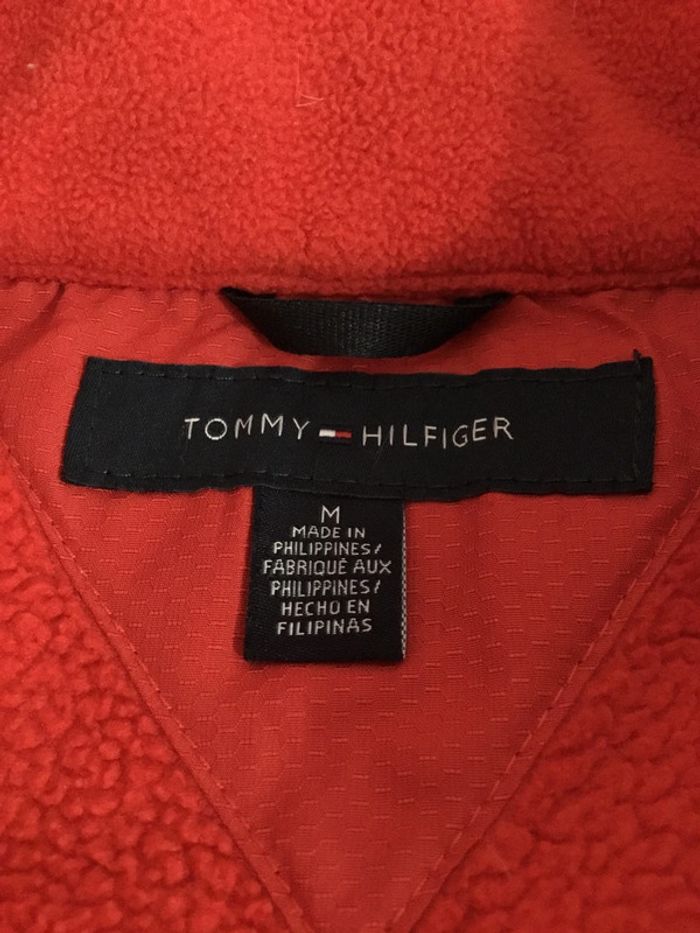 Veste polaire pour homme Tommy Hilfiger rouge taille M 101 - photo numéro 11