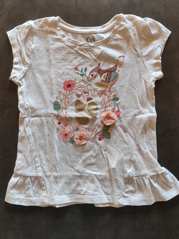 Tee-shirt fille 6 ans