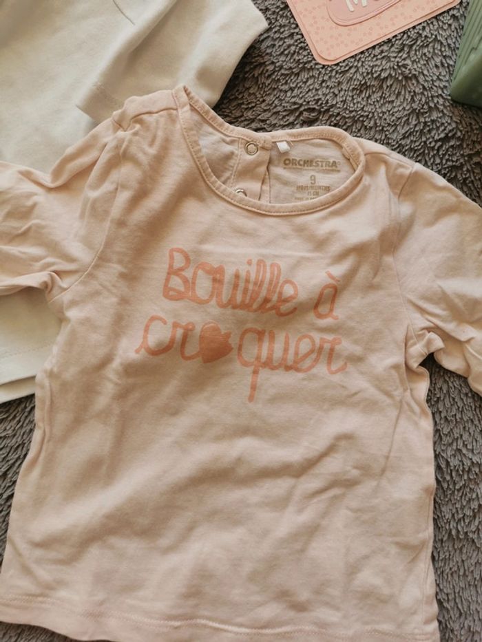 Lot 2 t-shirts manches longues Orchestra - photo numéro 3