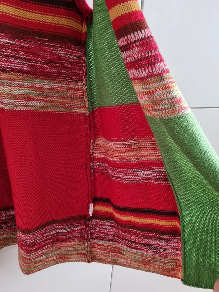 Gilet multicolore mi saison S rainbow - photo numéro 6